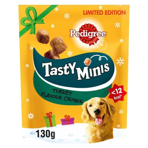 Pedigree Tasty Minis Dog Treats Chewy Cubes with Chicken & D